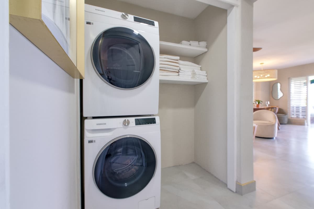 Laundry area