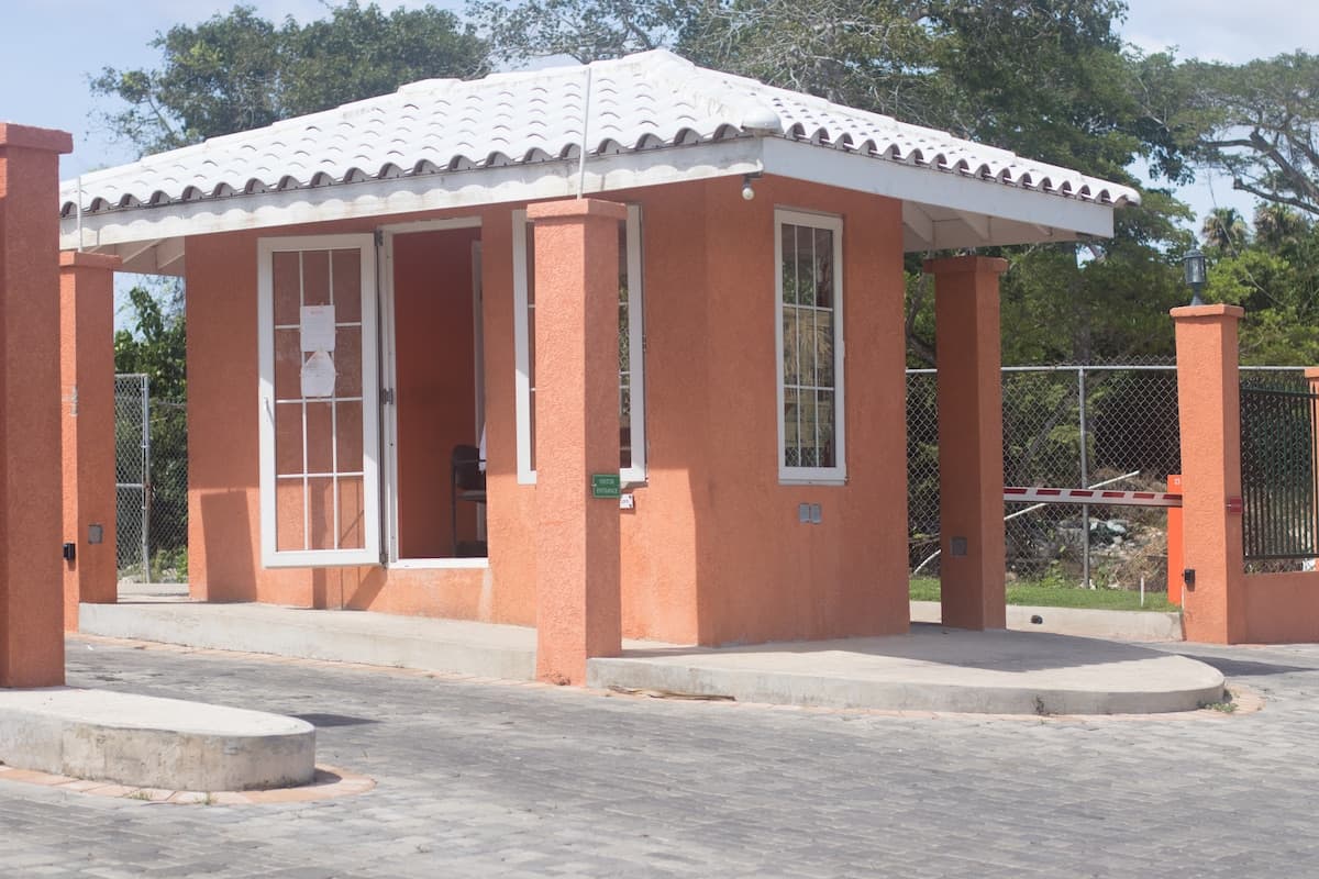 Gate/Security Checkpoint at the Little Bay Country Club