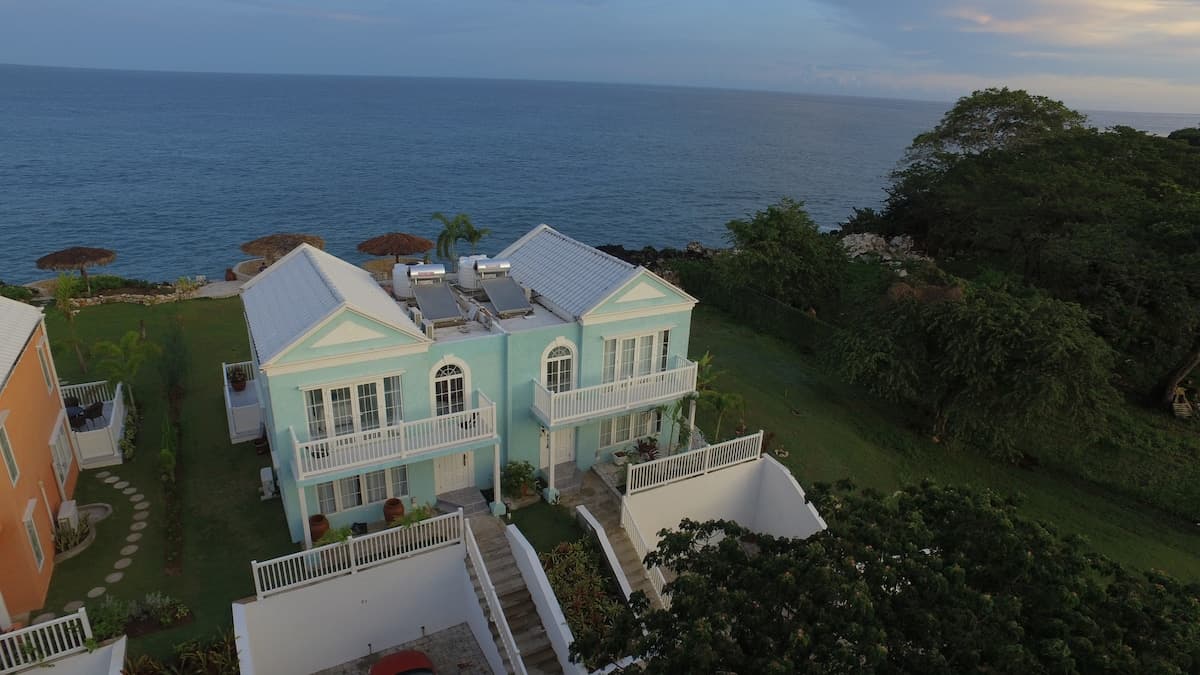 View from the back of the property