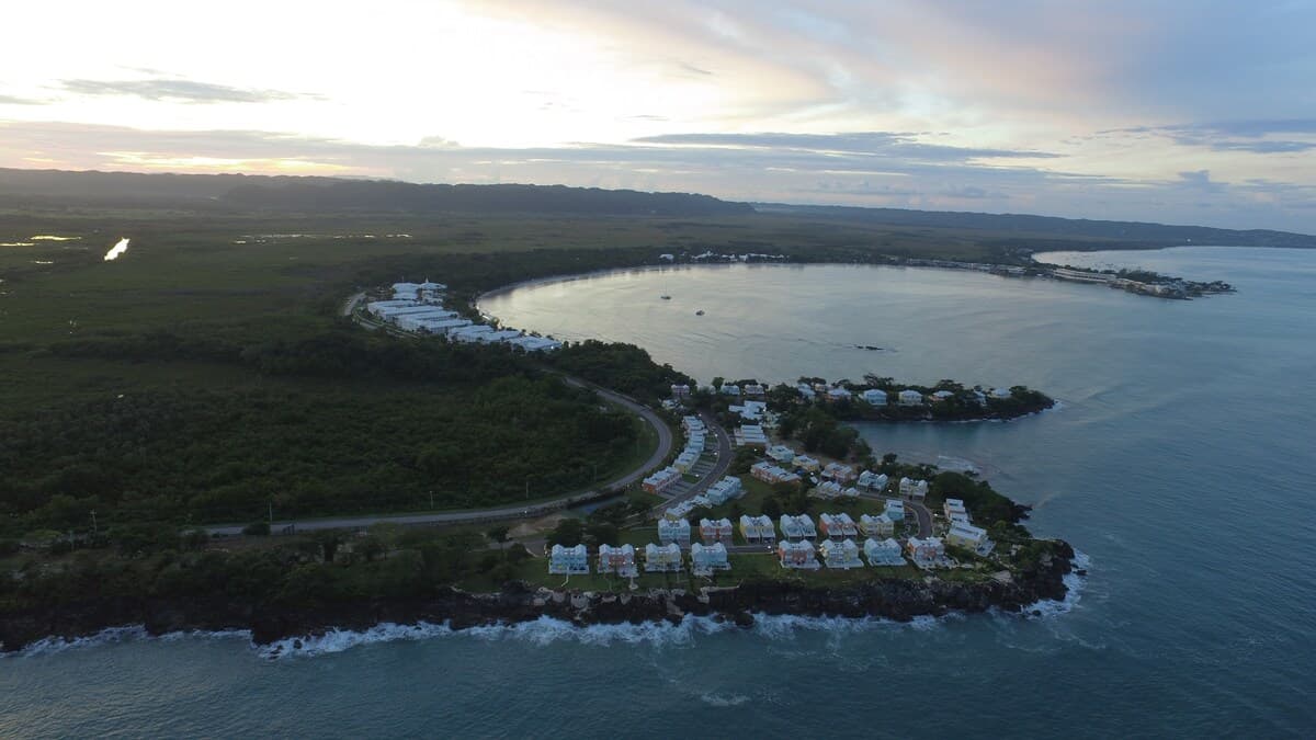 The Country Club and coastline in all it's glory
